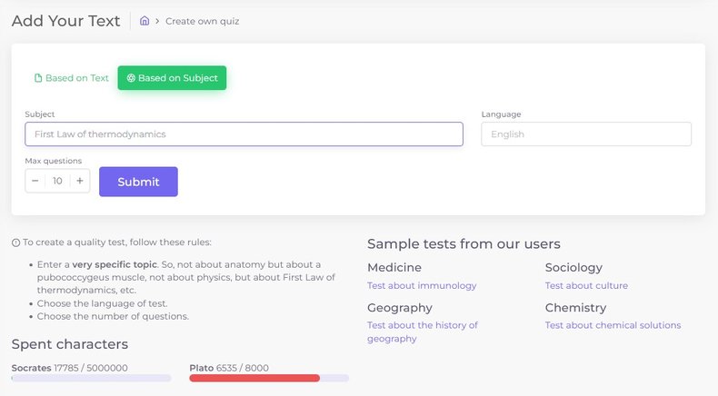 Testudy releases new feature: testing by subject