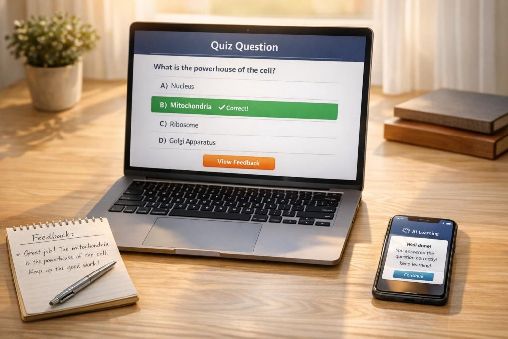 Steps to Use AI for Personalized Quiz Feedback